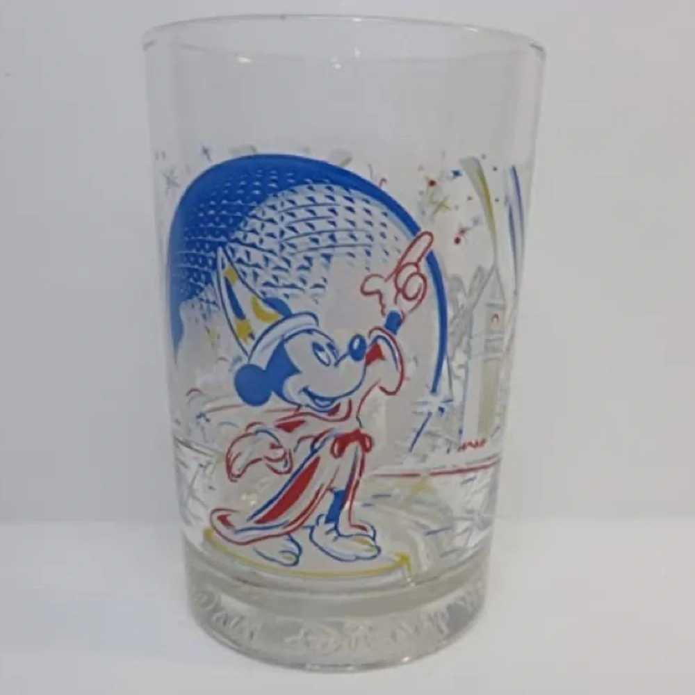 Walt Disney World Remember the Magic Glass Mickey - 25th Anniversary Glass